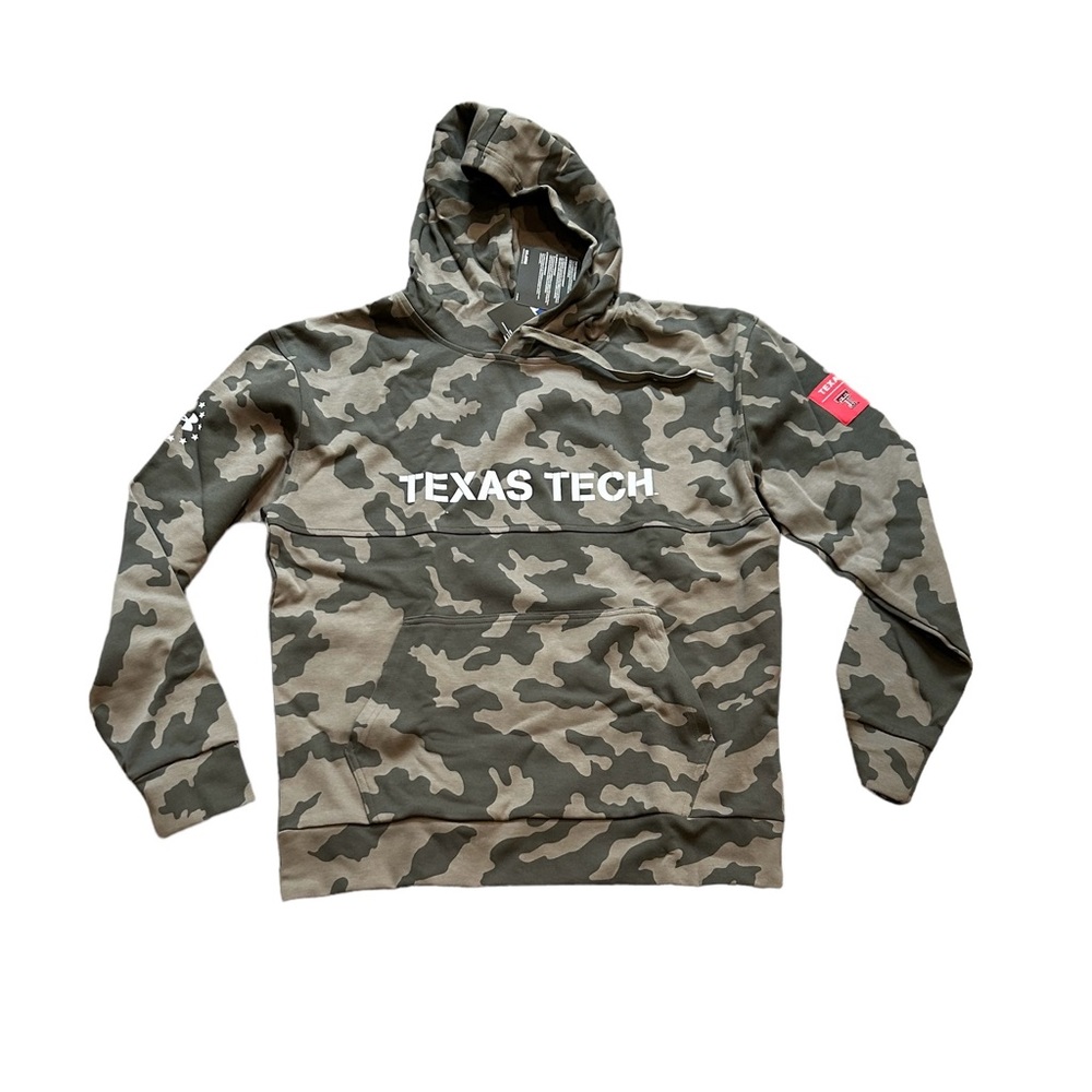 Texas Tech Red Raiders Under Armour Military Men’s‎ Hoodie Sweatshirt Medium